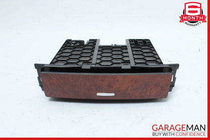 06-12 Mercedes X164 GL450 4MATIC Center Console Tray Storage Compartment Wood