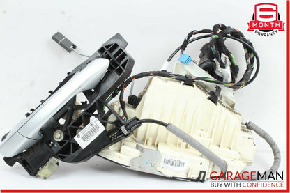 07-13 Mercedes W221 S550 Rear Right Door Lock Actuator w/ Door Handle Silver