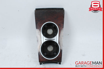 06-12 Mercedes X164 GL450 GL550 Center Console Cupholder Cup Holder Wood OEM