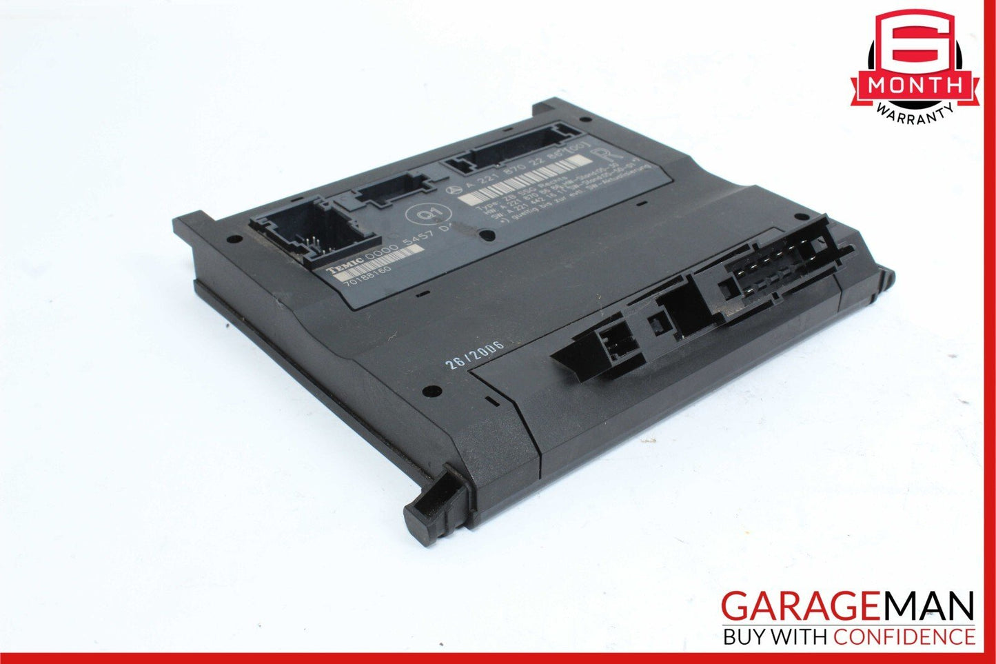 07-09 Mercedes W221 S550 Front Right Passenger Side Under Seat Control Module