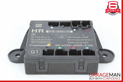 08-18 Mercedes W204 C250 C300 Rear Right Side Door Control Module 2189001501 OEM