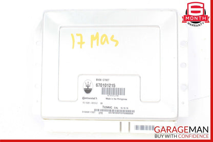 17-20 Maserati Levante M161 Air Suspension Control Module 670101215 OEM