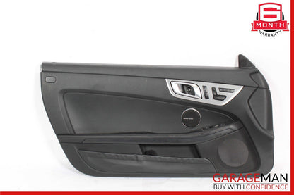 12-16 Mercedes R172 SLK350 SLK250 Front Left Interior Door Panel Assy Black