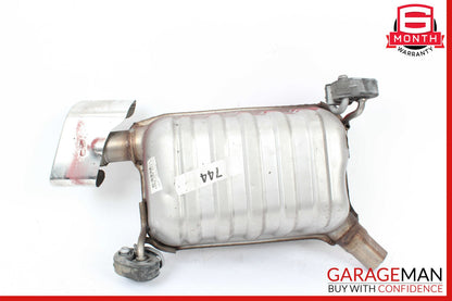 12-16 Mercedes R172 SLK350 M276 Rear Left Exhaust Muffler OEM