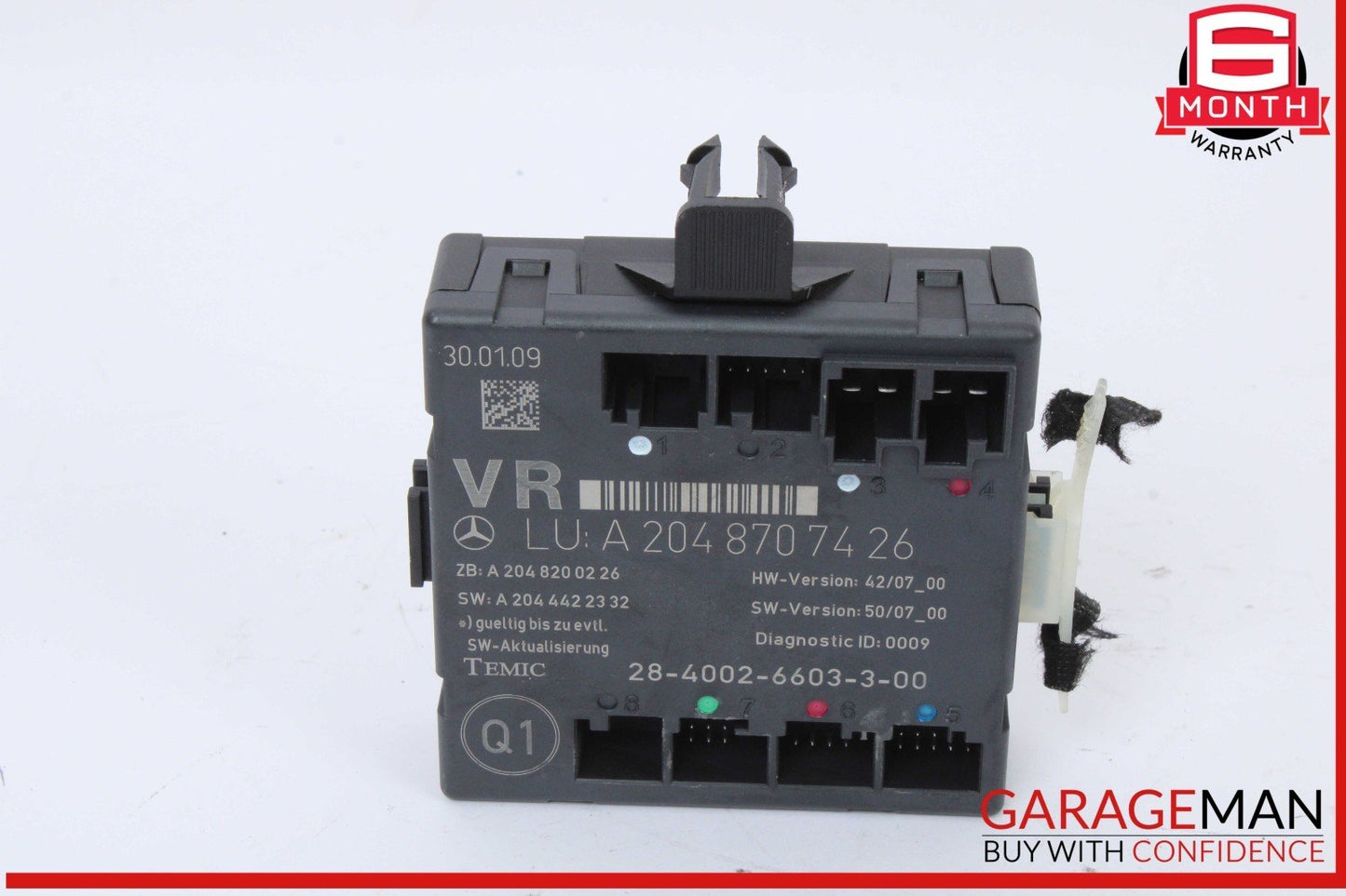08-18 Mercedes X204 GLK350 E400 Front Right Side Door Control Module Unit OEM