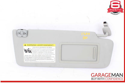 17-24 Audi A4 Front Right Passenger Side Sun Visor Sunvisor Gray 8H0010501 OEM
