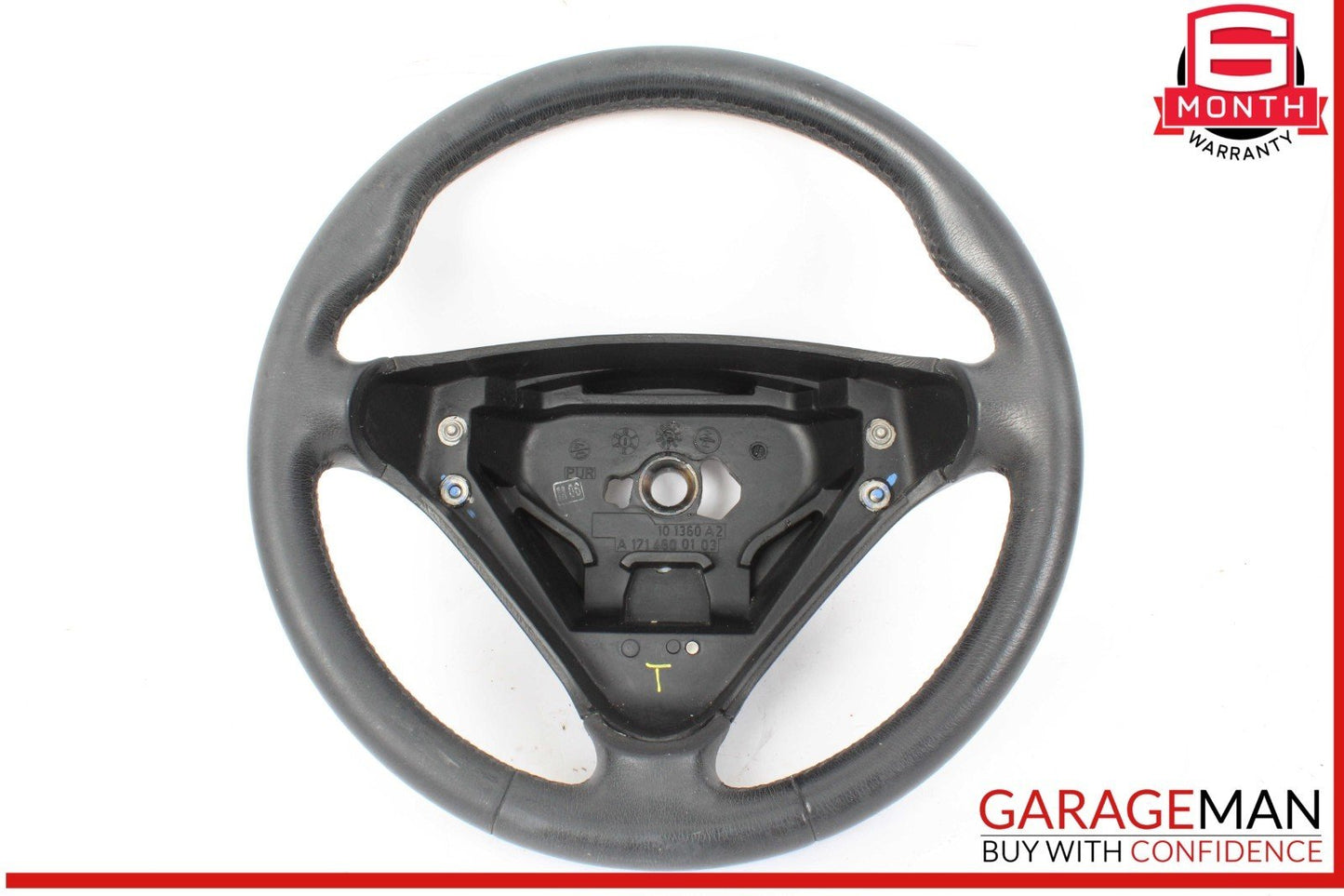 05-08 Mercedes W203 C230 SLK350 SLK280 Front Left Side Steering Wheel Black OEM