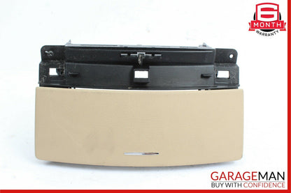 07-13 Mercedes W221 S550 S450 Center Console Dashboard CD Player Cover Beige OEM