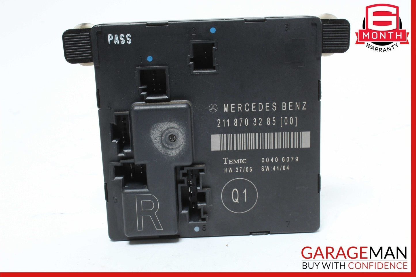 03-09 Mercedes W211 E550 E320 E500 Rear Right Side Door Controller Module Unit