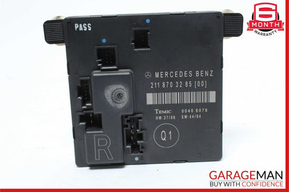03-09 Mercedes W211 E550 E320 E500 Rear Right Side Door Controller Module Unit
