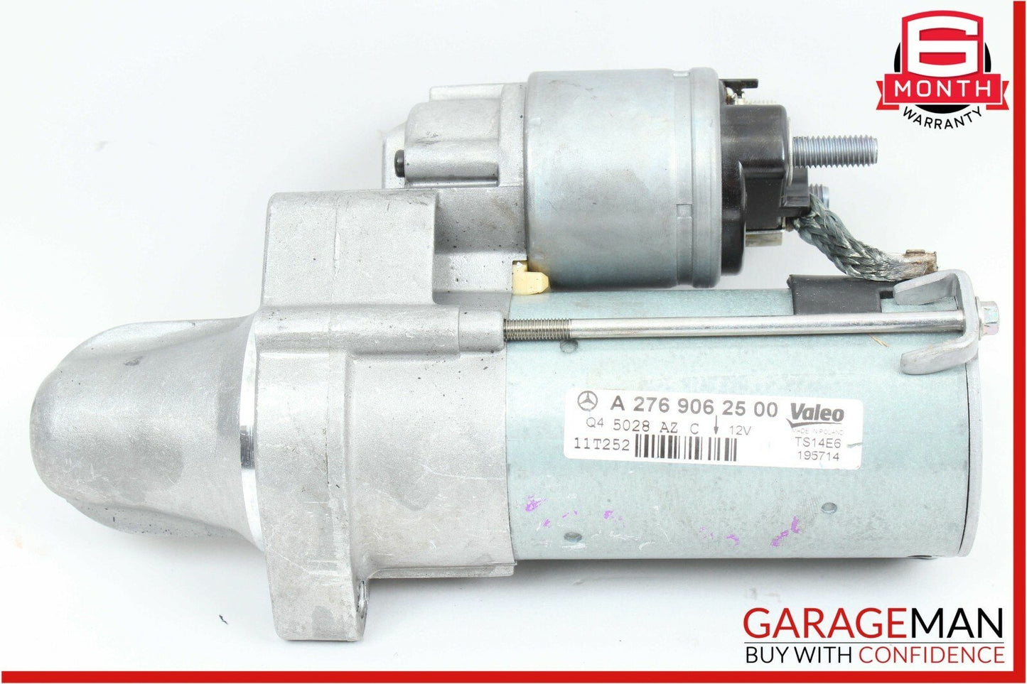 12-16 Mercedes R172 SLK350 ML350 GLE350 3.5L V6 Valeo Engine Starter Motor OEM