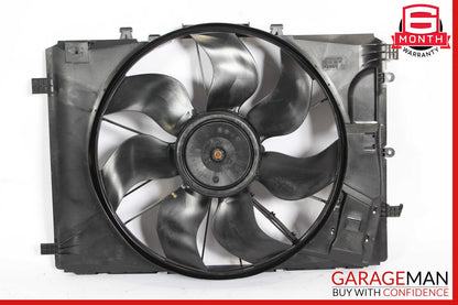 08-18 Mercedes W204 C250 E350 Engine Radiator Cooling Fan Motor Assembly OEM