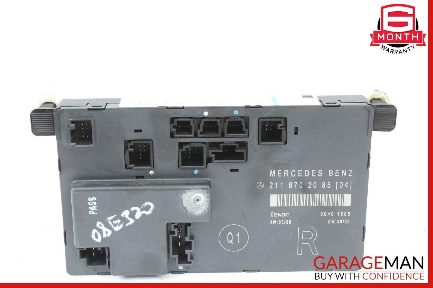 03-09 Mercedes W211 E320 E350 E550 Front Right Side Door Controller Module Unit