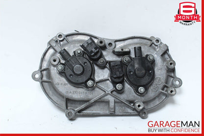 Mercedes W203 C230 E350 Front Left Side Engine Timing Chain Cover Plate OEM