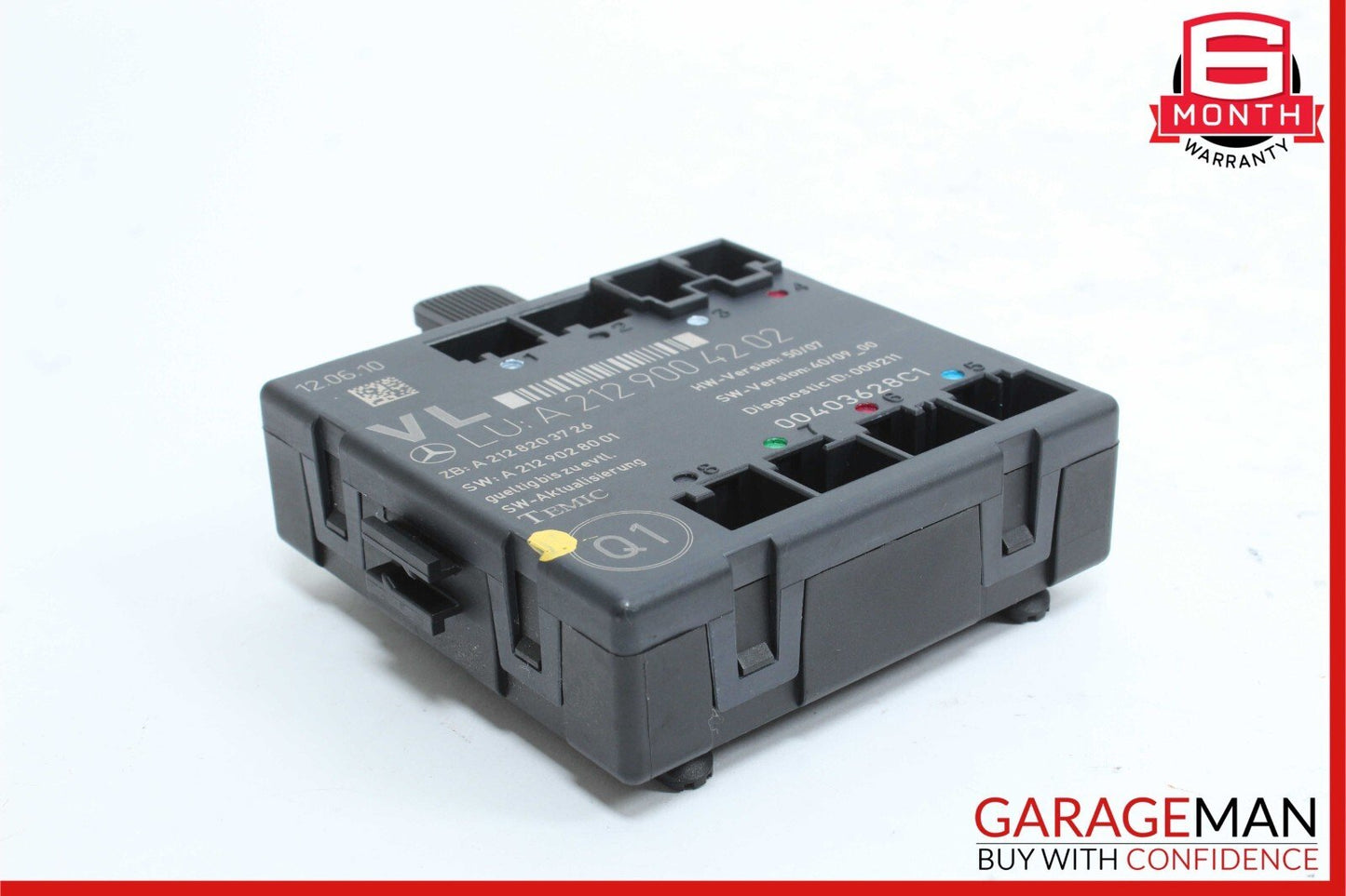 08-18 Mercedes W204 C300 SLK350 E400 Front Left Side Door Control Module OEM