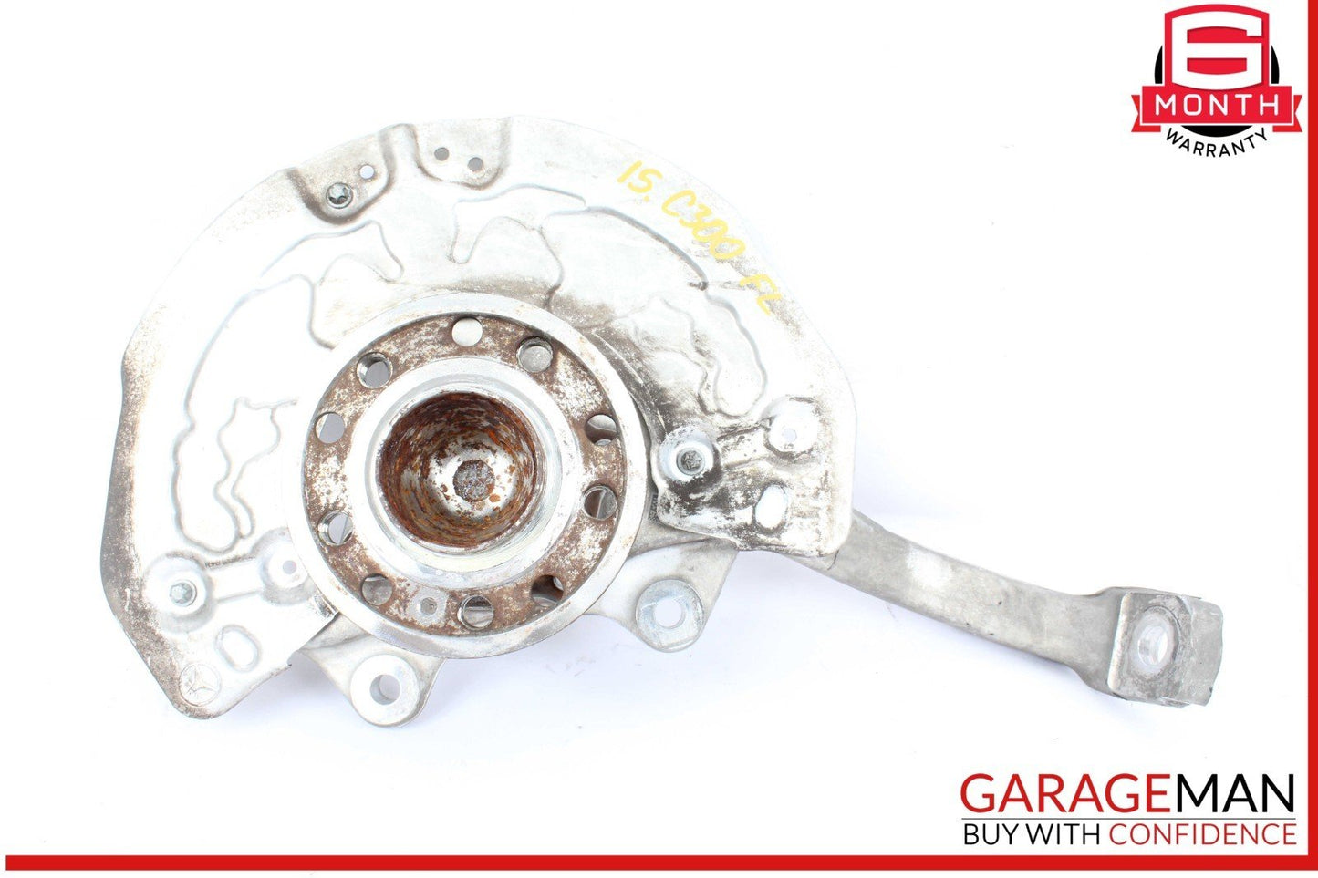 15-20 Mercedes W205 C300 Front Left Wheel Spindle Knuckle Hub Bearing OEM