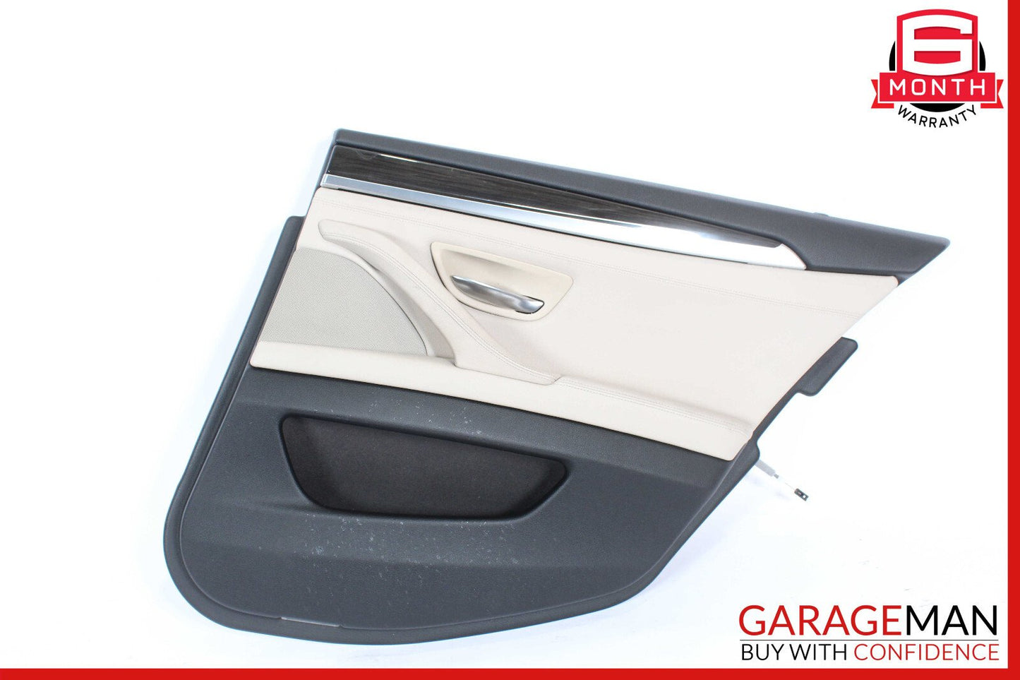 11-16 BMW F10 550i 535i 528i Rear Right Side Interior Door Panel OEM