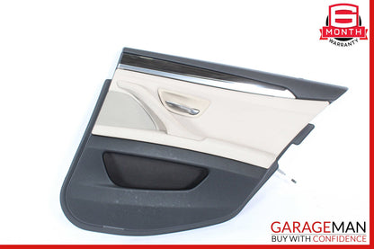 11-16 BMW F10 550i 535i 528i Rear Right Side Interior Door Panel OEM