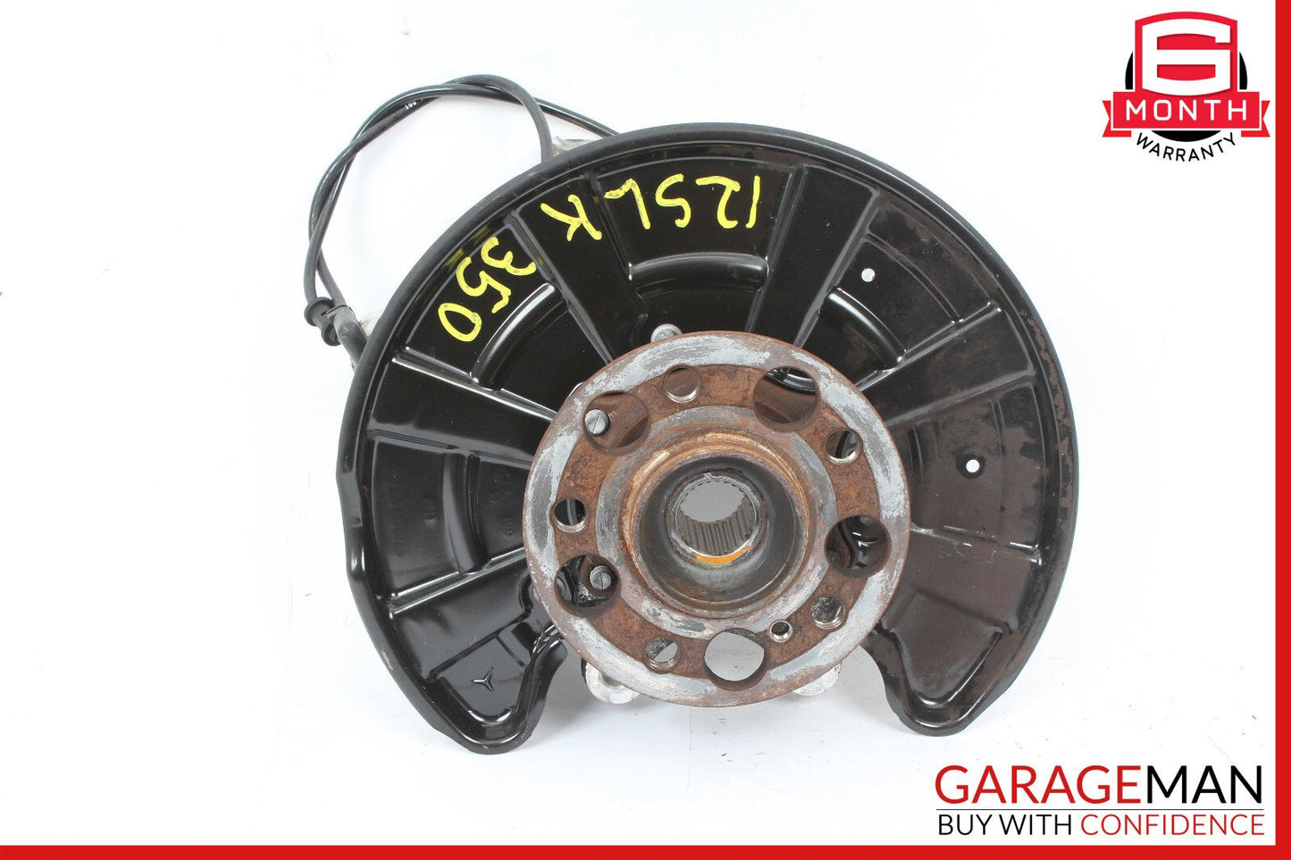 12-20 Mercedes R172 SLK350 Rear Left Side Spindle Knuckle Hub OEM