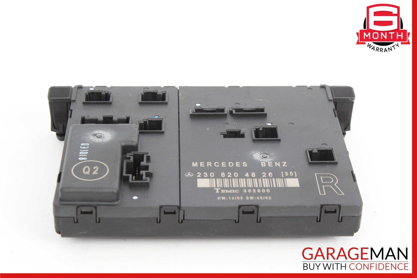 03-12 Mercedes R230 SL550 SL600 SL55 AMG Front Right Side Door Control Module