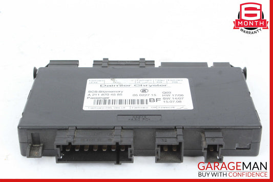 03-12 Mercedes X164 GL450 CLS550 Front Right Seat Control Module 2118704585 OEM
