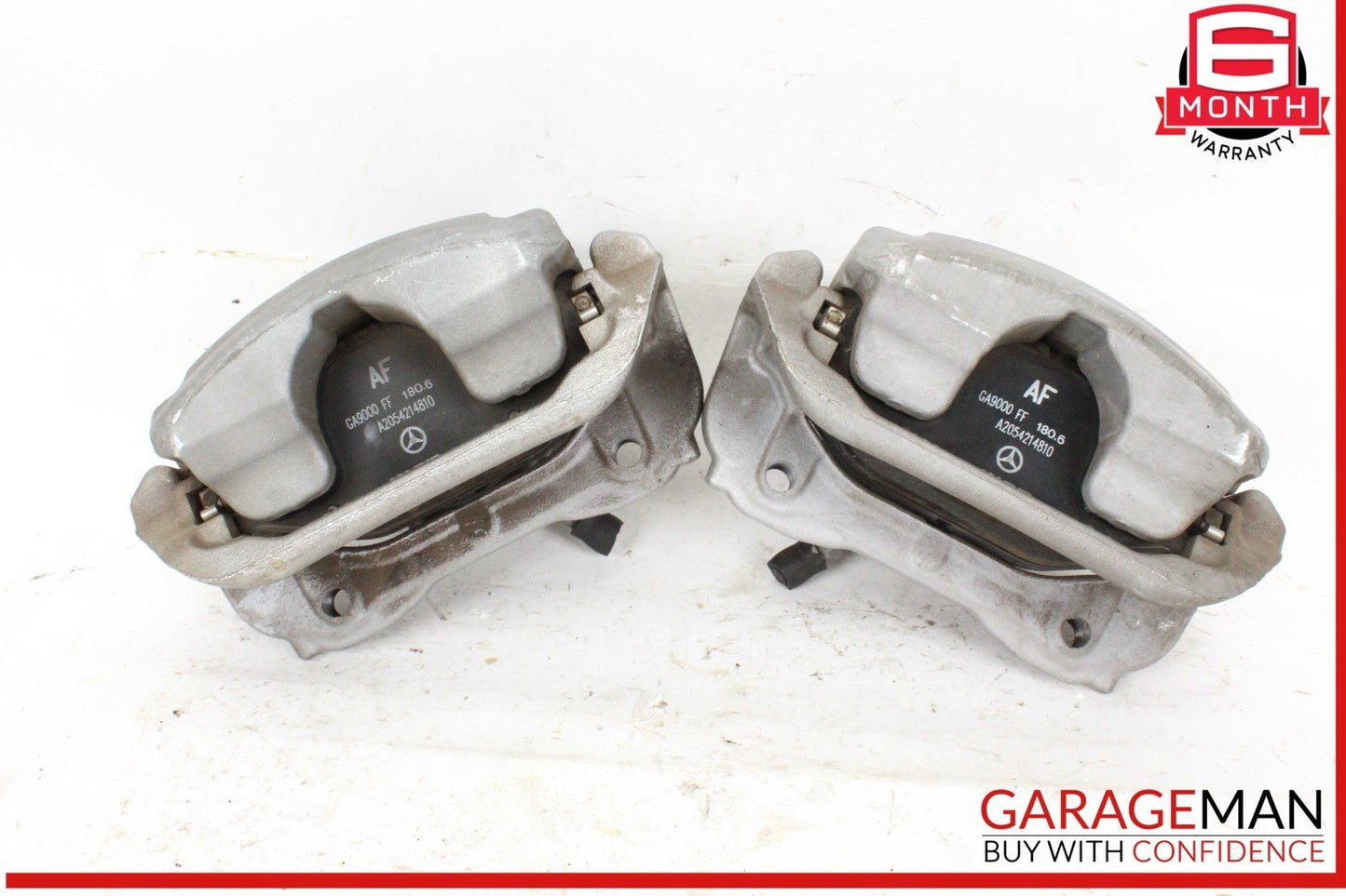 15-20 Mercedes W205 C300 C350e Front Left & Right Side Brake Caliper Set of 2