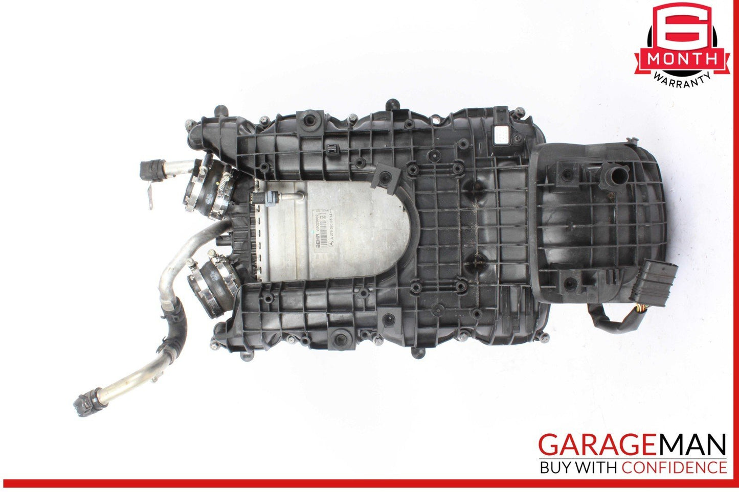 Mercedes W218 CLS550 Air Intake Manifold Distributor Engine Intercooler Radiator