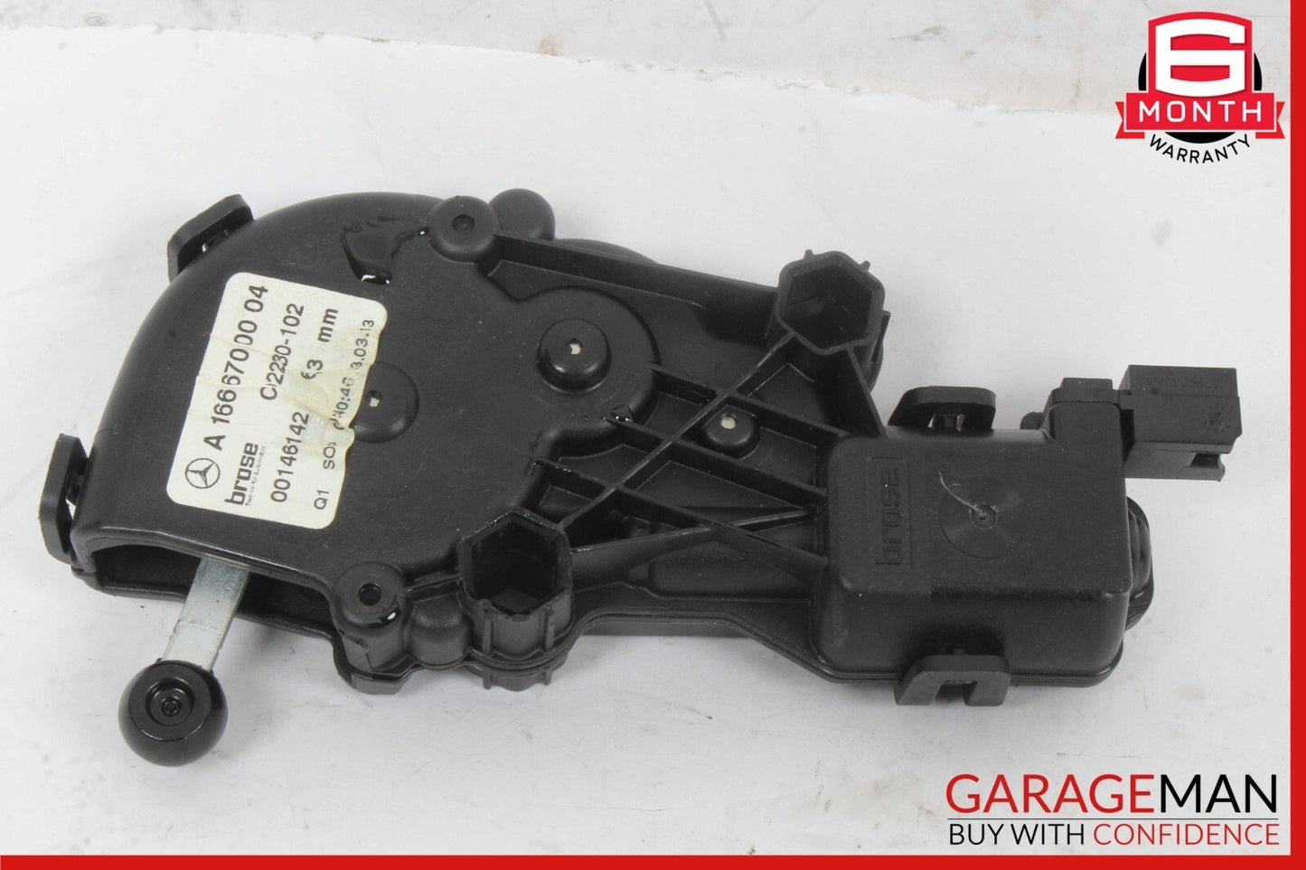 13-16 Mercedes X166 GL450 GL550 Rear Left Quarter Window Regulator Motor OEM