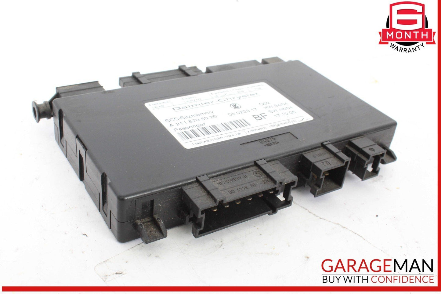 03-12 Mercedes W251 R500 4MATIC Front Right Side Seat Control Module OEM