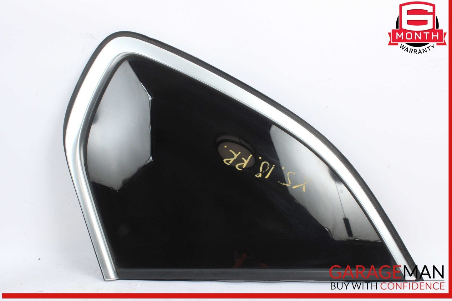 14-18 BMW X5 F15 Rear Right Passenger Side Quarter Window Glass 7305772 OEM