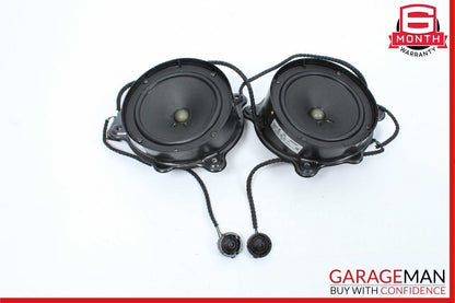 00-06 Mercedes W220 S55 AMG Front Door Audio Sound Speaker Set of 2 Pc OEM