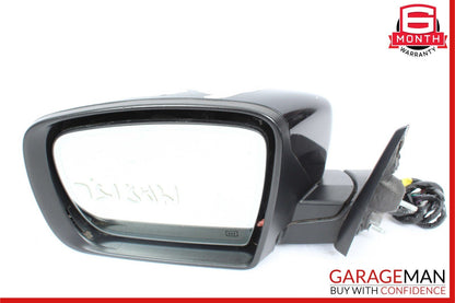 14-17 Maserati Ghibli Front Left Driver Side Mirror Door Rear View Black OEM