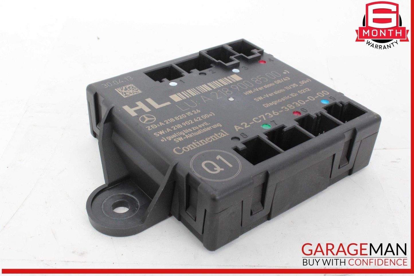 08-18 Mercedes W212 E350 CLS500 C250 Rear Left Side Door Control Module Unit OEM