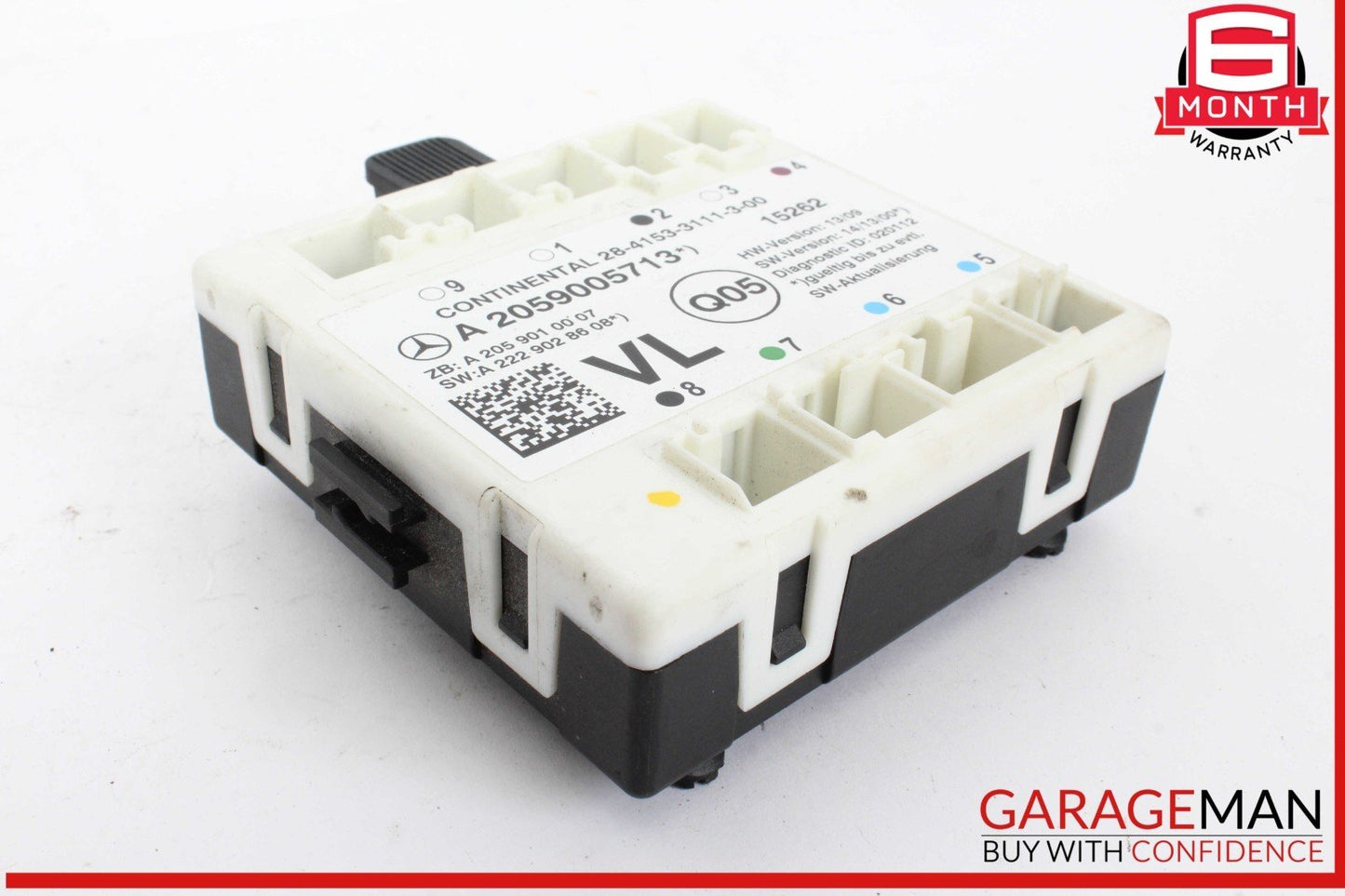 15-18 Mercedes W205 C300 Front Left Driver Side Door Control Module