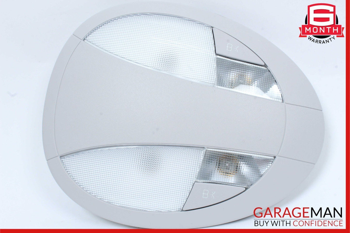 06-11 Mercedes W211 E350 CLS550 Rear Overhead Dome Light Reading Map Lamp Gray