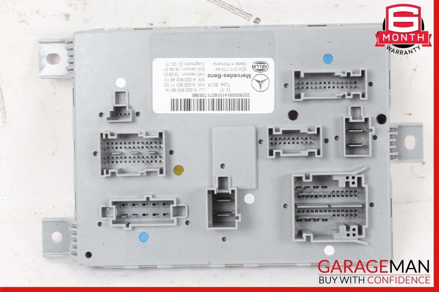 15-18 Mercedes W205 C300 C400 C350e Rear Trunk SAM Control Module Unit OEM