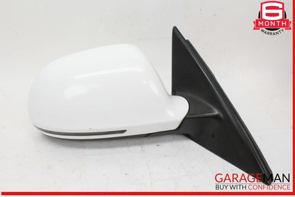 09-16 Audi A4 Front Right Passenger Side Door Rear View Mirror White OEM