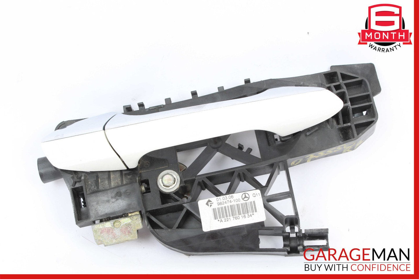 07-13 Mercedes W221 S550 S600 Rear Right Passenger Side Exterior Door Handle OEM