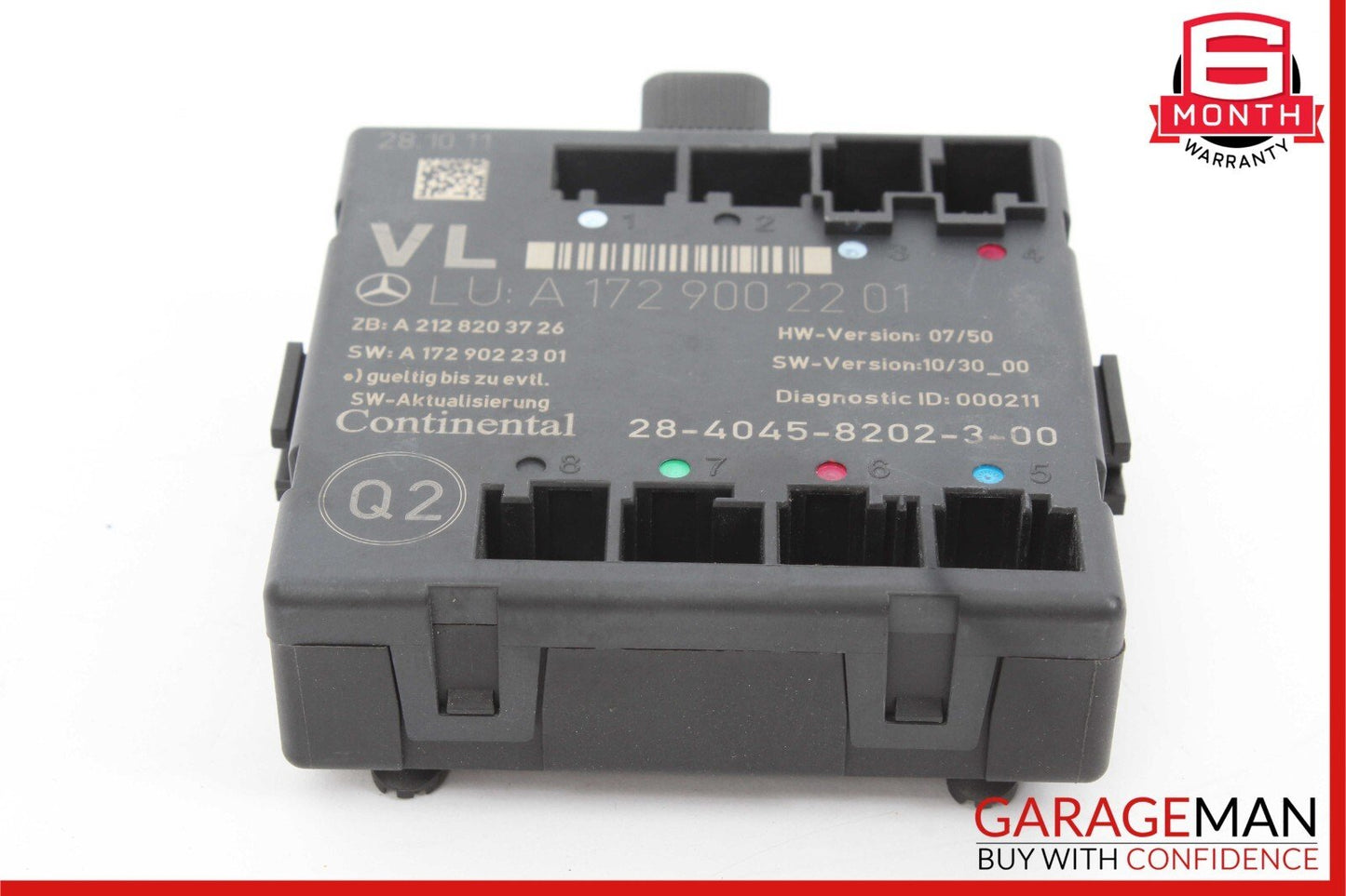 2012 Mercedes R172 SLK350 SLK250 Front Left Driver Side Door Control Module OEM