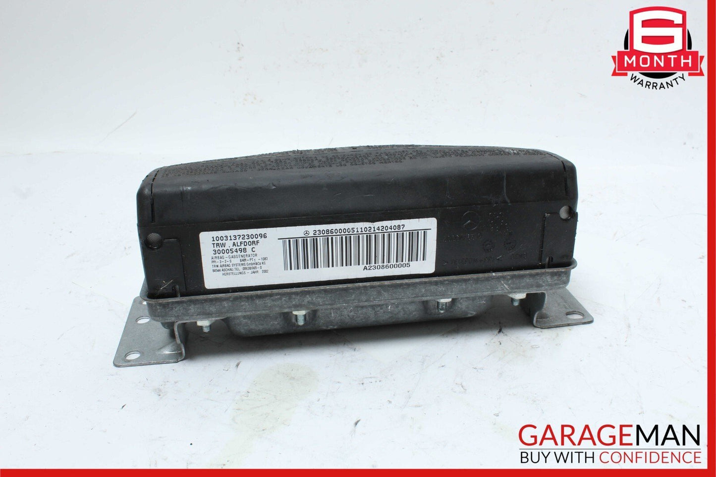 03-12 Mercedes R230 SL600 SL55 SL65 AMG Front Right Side Dash Airbag Air Bag