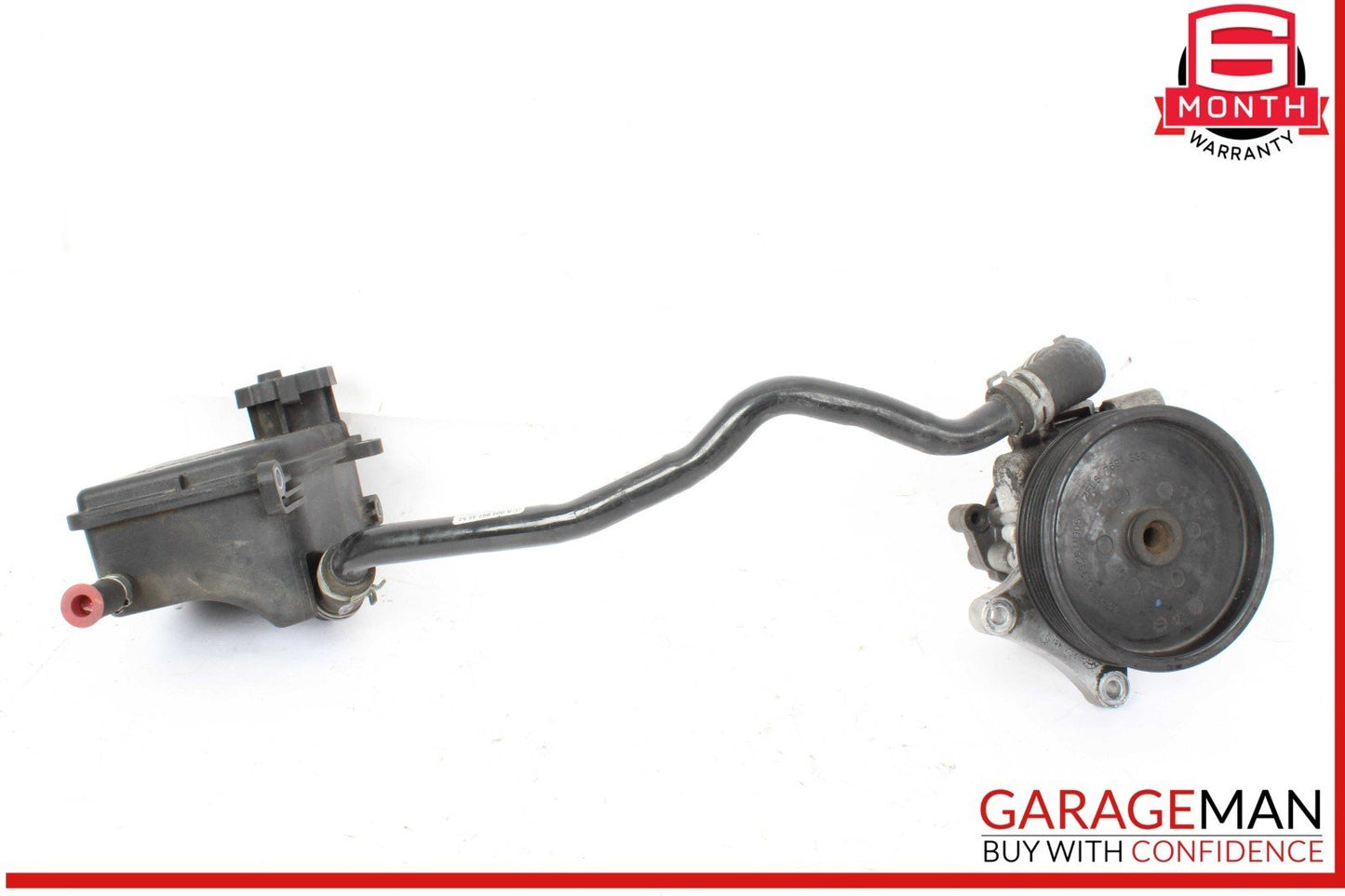 12-14 Mercedes W204 C250 Power Steering Pump Reservoir Hose Tube Assembly OEM