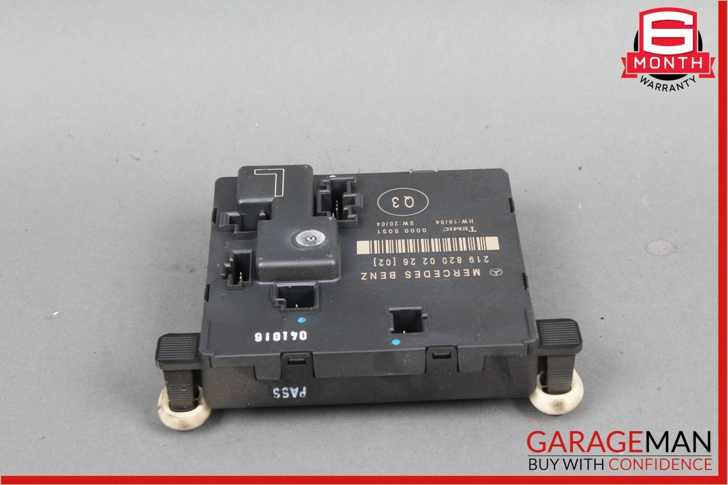 06-11 Mercedes W219 CLS500 CLS550 Rear Left Door Control Module 2198200226 OEM