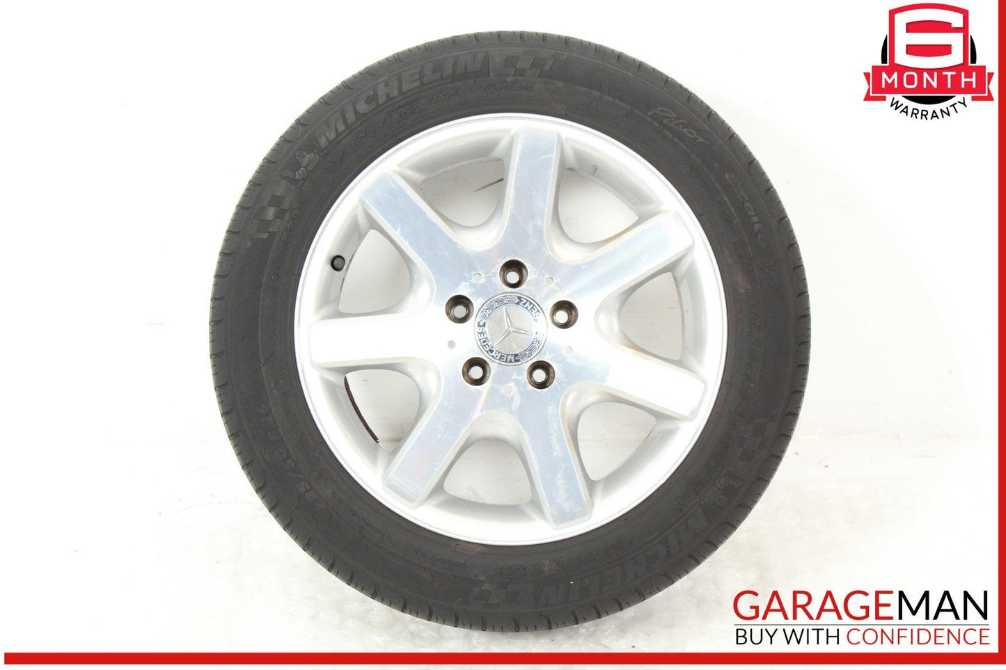 97-04 Mercedes R170 SLK230 SLK320 Rear Wheel Tire Rim 8Jx16H2 ET30 OEM