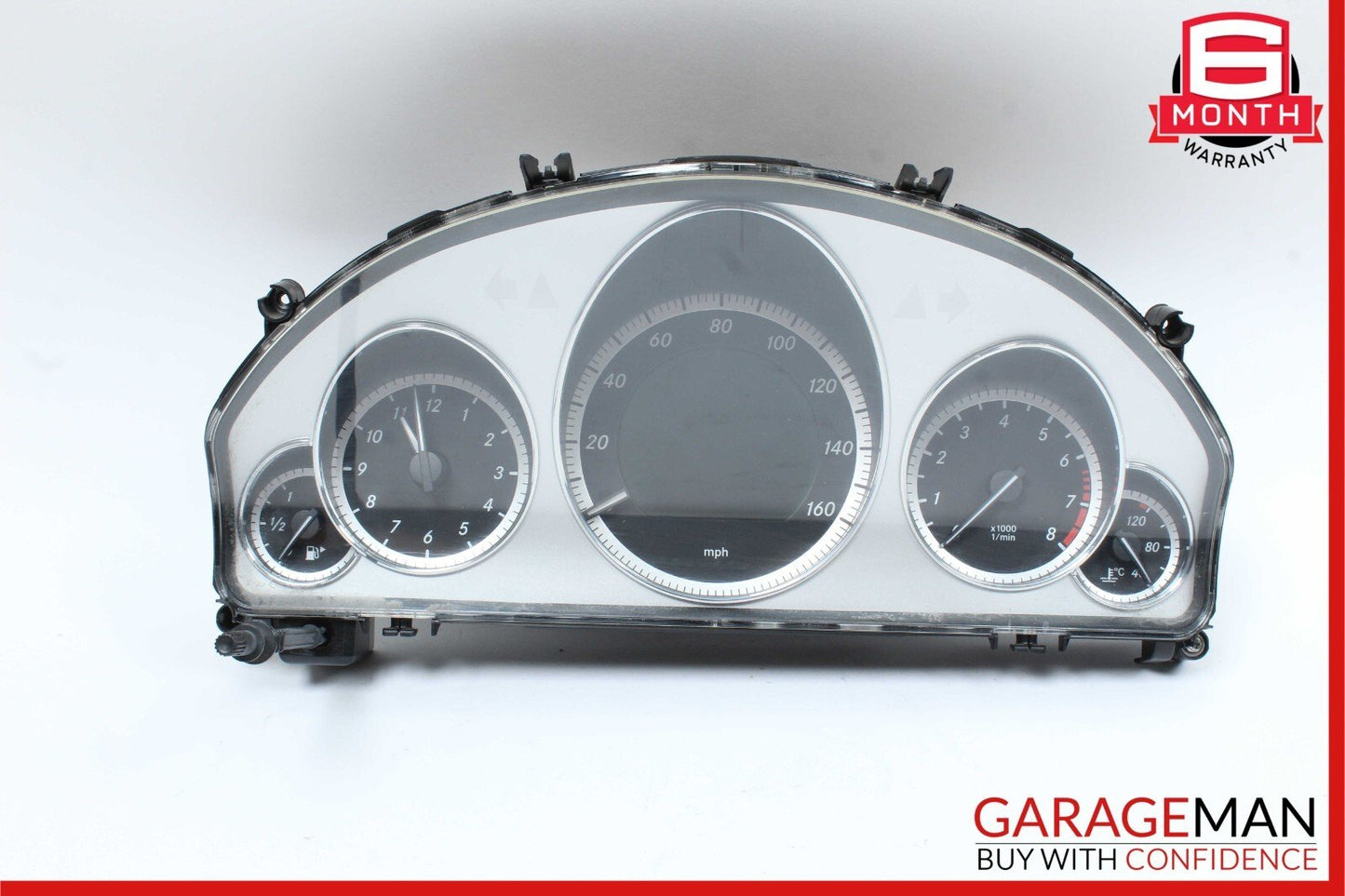 10-13 Mercedes W212 E350 E550 Instrument Cluster Speedometer 2129001910 OEM