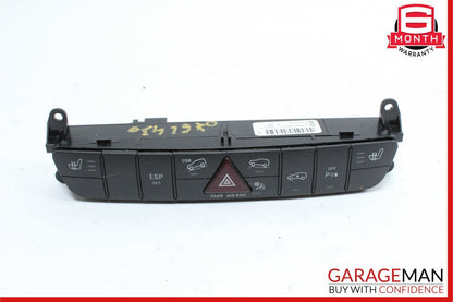 06-12 Mercedes X164 GL450 4MATIC Hazard Light Switch Control Panel 1648709210