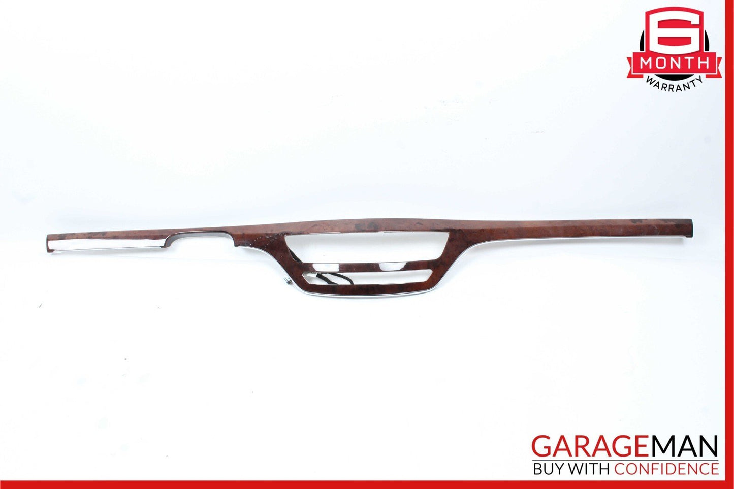07-09 Mercedes W221 S550 Dashboard Dash Center Trim Bezel Wood OEM