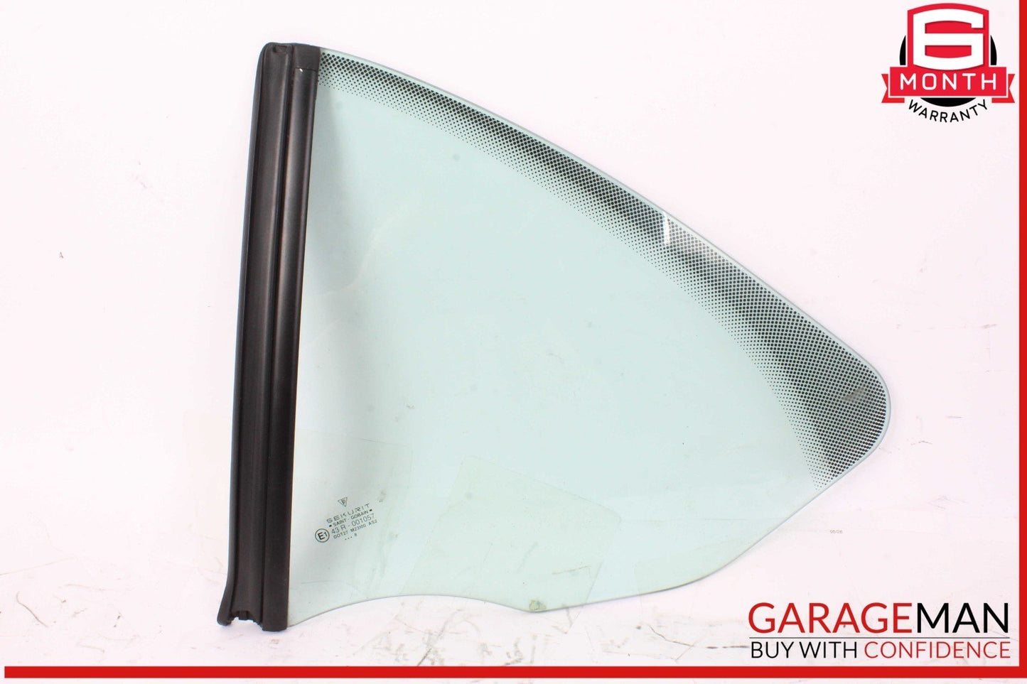 99-05 Porsche 911 996 Rear Left Driver Side Quarter Window Glass OEM
