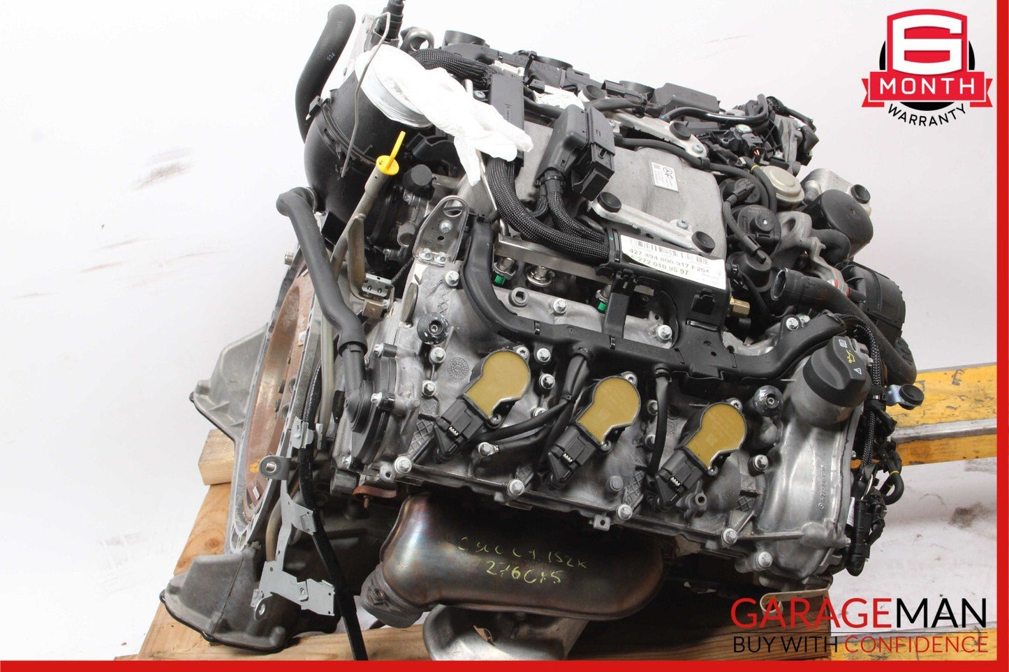 08-11 Mercedes W204 C300 Engine Motor Block Assembly 3.0L V6 M272 RWD OEM 152k
