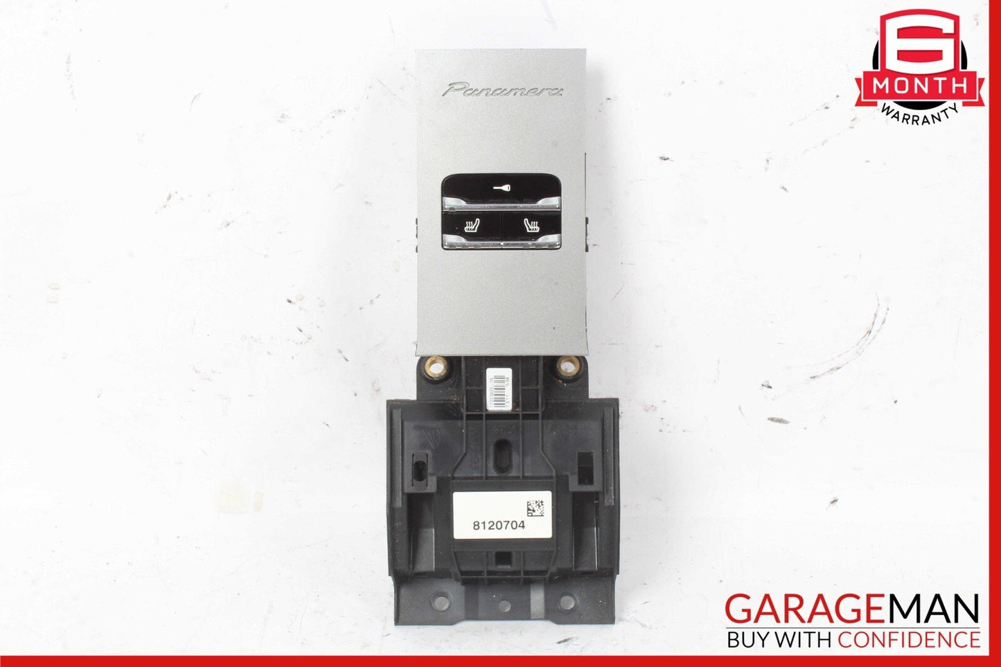10-13 Porsche Panamera 970 Rear Seat Heater Door Switch Lock Controls Assy