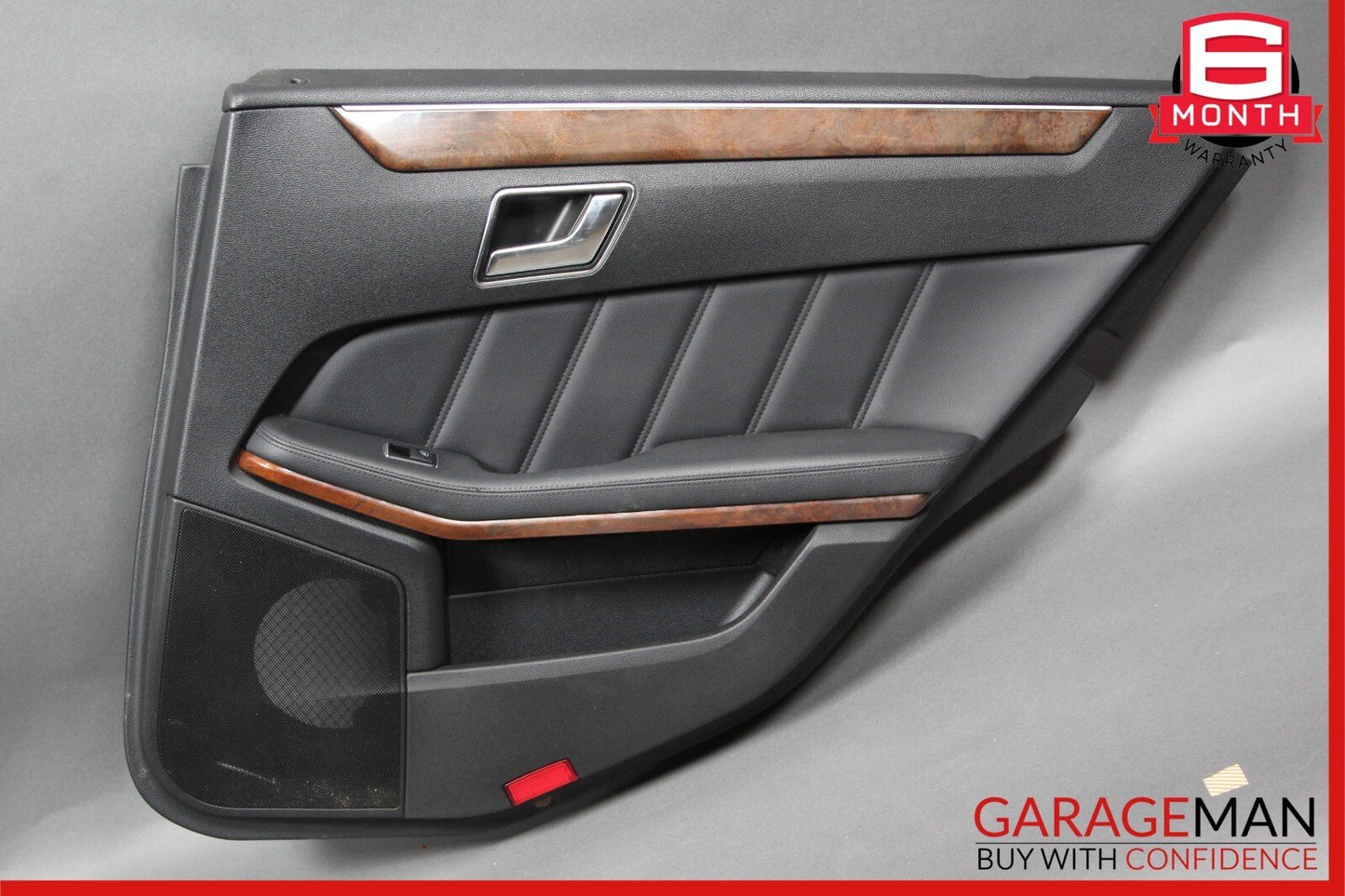 10-13 Mercedes W212 E350 E400 Rear Right Interior Door Panel Cover Anthracite